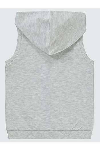 Civil Girls 6-9 Years Old Girl's Hooded Vest - Ekrumelanj