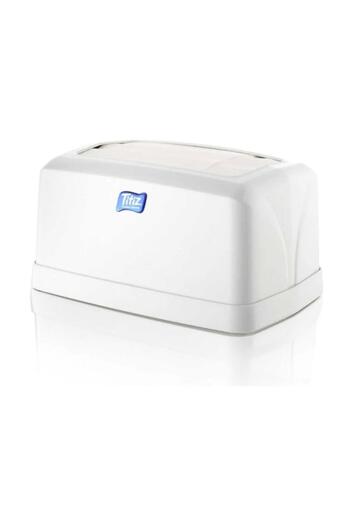 Titiz Tp-260 Desktop Dispenser Napkin Holder / Napkin Box / White - Horizontal - 1 Piece