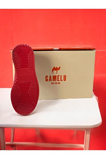 GAMELU VİGOR UNİSEX LASTİKLİ MEMORY FOAM ÖZEL BURUN KORUMALI SÜET TOPUK DESTEKLİ  KETEN SNEAKER