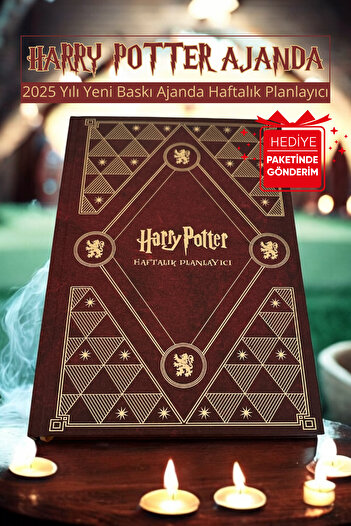 Harry Potter 2025 Year New Print Agenda Weekly Planner - Undated