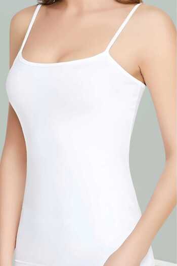 Tezzgelsin Women's Cotton Four Seasons Economical Stringed Undershirt