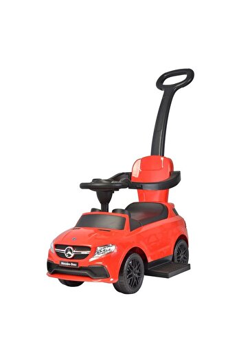 Colorland Mercedes-Benz Pushing Ride On Car Red