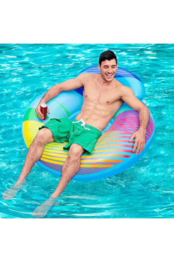 BESTWAY Swim Bright Led Swim Ring 1.18M X 1.17M 26-43252