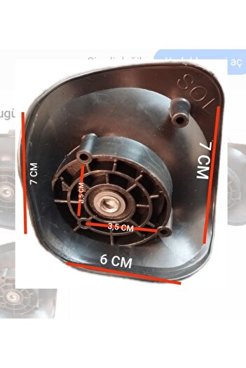 ESCAPE Abs 4 Piece Suitcase Wheel Set (Suitable for Suitcases in the Image)