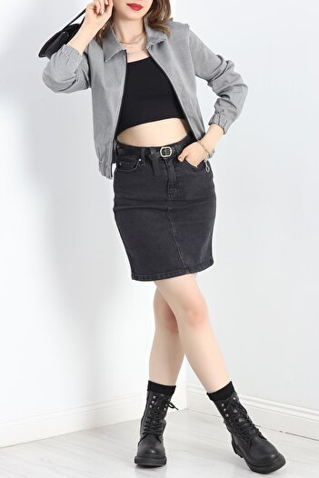 BELENDİR Bomber Jacket Houndstooth - Model 30216.1837