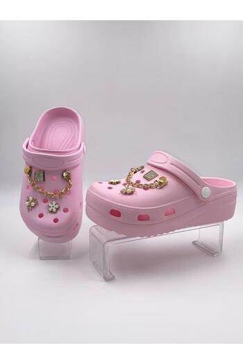 Babetty Soft Sole Stylish Rhinestone Chain Slippers - Beach, Pool, Garden, Sea