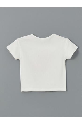 LC Waikiki Lcw Kids Crew Neck Printed Girls' T-Shirt