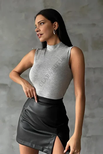 Lunamiratto Women'S, Sleeveless Bodysuit, Zero Sleeve, Throat Badi, Super Quality