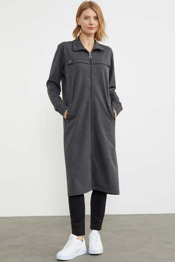 Sementa Boydan Zippered Ribbed Two Thread Pot - Anthracite