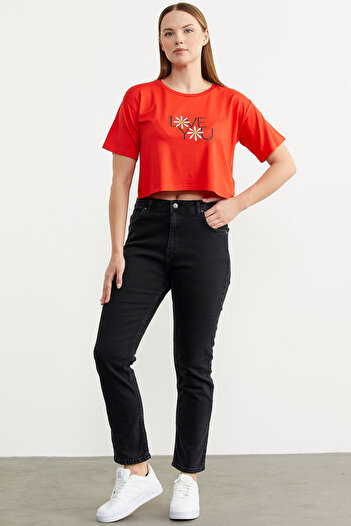 Sementa Straight Comfort Fit Jean Trousers - Anthracite