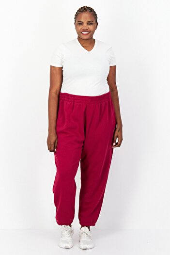 adidas Women Plus Size Brand Logo Outdoor Sweatpants, Purple