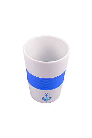 ANEMOSS Çapa Seramik Mug Silikon Bantlı