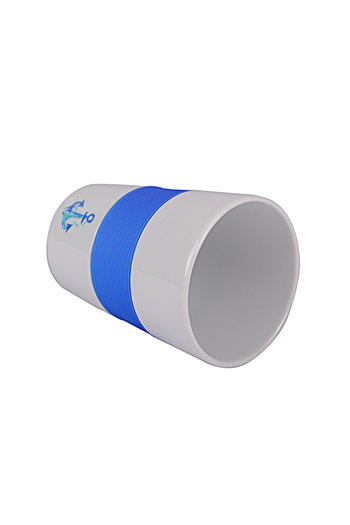 ANEMOSS Anchor Ceramic Mug with Silicone Tape
