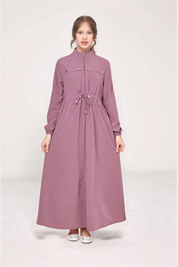 Dalikda Young Girls Long Hijab Ferace - Stylish and Comfortable Closed Clothing Dress
