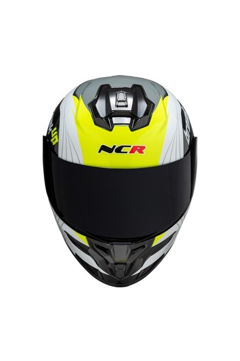 NCR Rapid Siyah Camlı Kapalı Kask (Ece Belgeli)