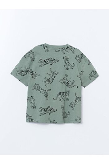 LC Waikiki Lcw Kids Crew Neck Printed Boys' T-Shirt