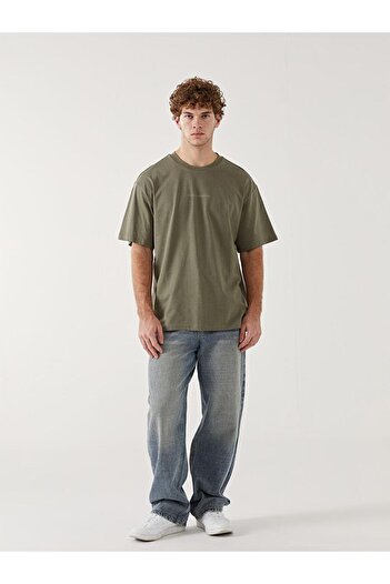 LC Waikiki XSIDE Crew Neck Short Sleeve Printed Combed Cotton Men's T-Shirt