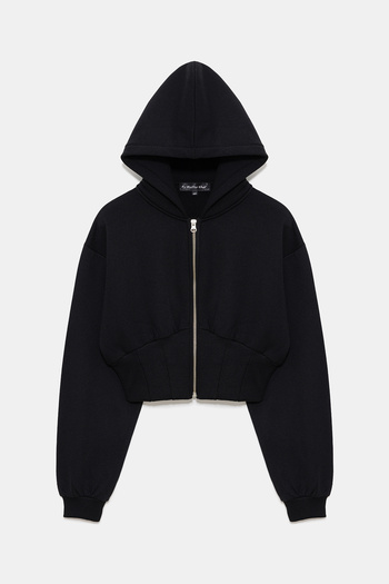 No Matter What Zippered Hooded Sweatshirt
