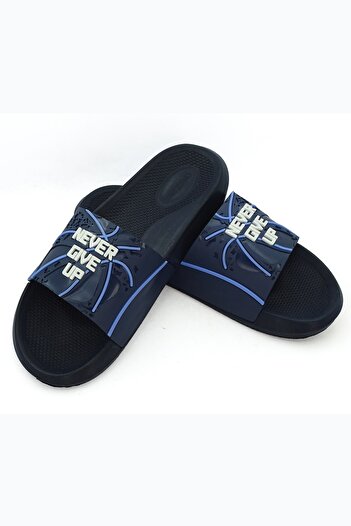 LETAO Urban Men's Black Comfortable Beach Pool Wet Floor Slippers