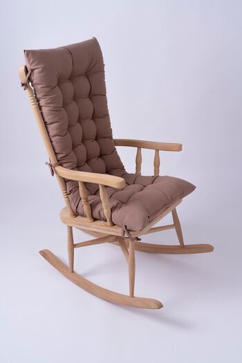 ALTINPAMUK Selen Luxury Chair Cushion - 120x50cm Καφέ, Κουνιστό Μαξιλάρι Πάγκου