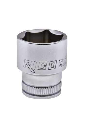 Rico 1/2'' 6 Corner Socket 27 Mm Short