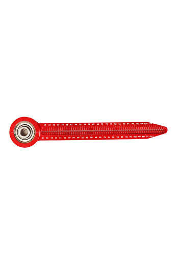 Choice1 Red Precision Tiny Circle Maker Alloy Scribe 360 Degree Round Marking Gauge Carpenter Tool Portable