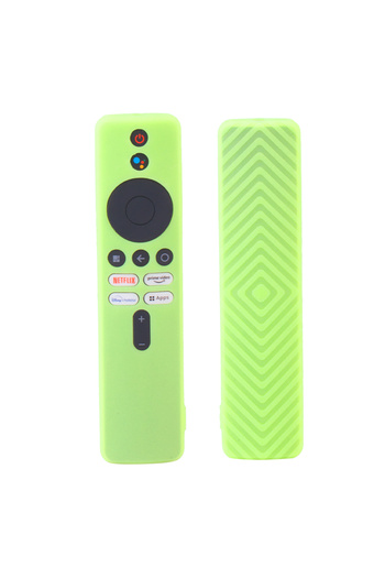 Choice 16.6x4.1cm Luminous green 1 PC Luminous Silicone Remote Control Case for Xiaomi TV Box S (2nd Gen) P