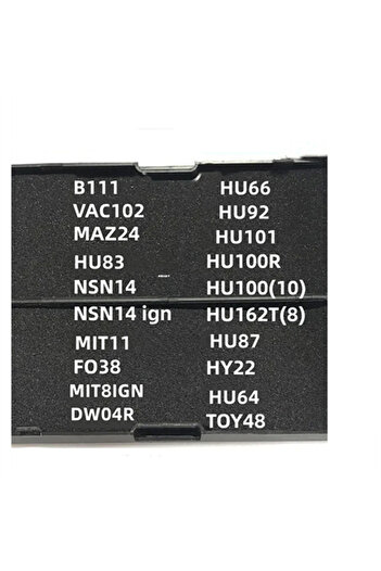 Choice ليشي 2 في 1 HU83 VAC102 HU87 MAZ24 NSN14 FO38 DW04R MIT11 MIT8IGN HU66 HU100 HU64 HU101 HU100R...