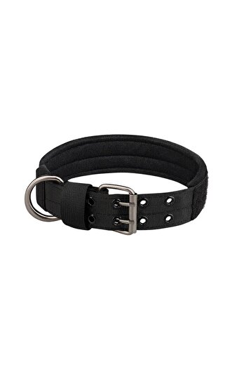 Choice XL black 1pc Medium To Large Nylon Tactical Pet Dog Collar - Adjustable And Durable, Suitable For Me