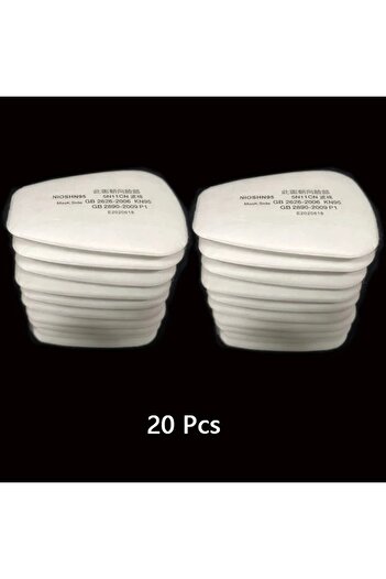 Choice 20Pcs 5N11 Dust Cotton Filter Paper 501 Holder For 3M 6001/6200/7502/6800 Chemical Spraying Painting
