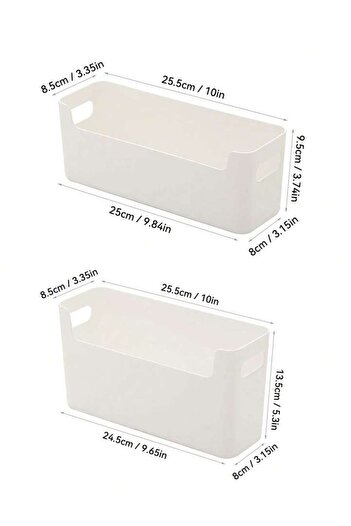 Choice A Style White 2PCS WORTHBUY Multifunctional Plastic Storage Rack Holder Punch Free Wall-Mounte Stora