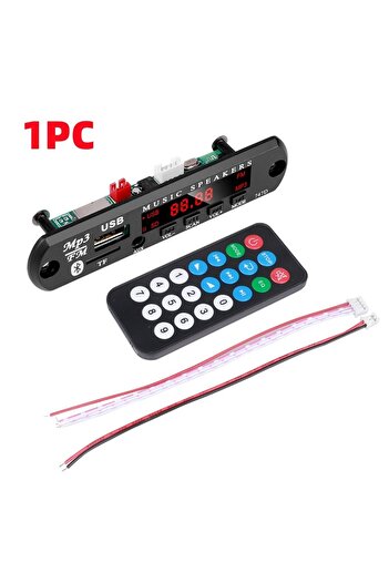 Choice 1PCS 1-5PCS 9V 12V MP3 WMA Decoder Board USB AUX TF FM Radio Bluetooth 5.0 Wireless Lossless Music P