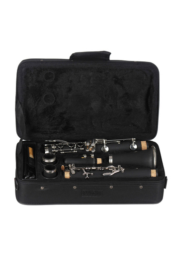 Choice Black Bb Clarinet 17 Keys Bakelite Wooden Professional Woodwind Instrument Tenor Clarinet With