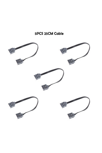 Choice 25cm-5pcs MOC Extension Wire 25/50cm Repair Replacment Cord Line Compatible With Legoeds Building Bl
