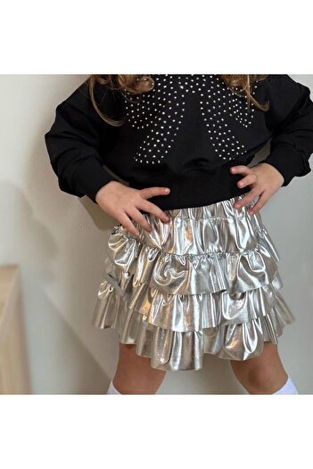 ipekkids Girls Clothes Skirt Sweat Bandana Combin