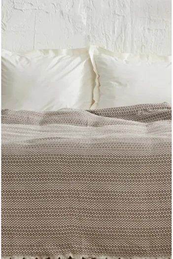 ÇIQRIK HOME (Brillant) Double Personality Jacquard Natural Cotton Woven Pike