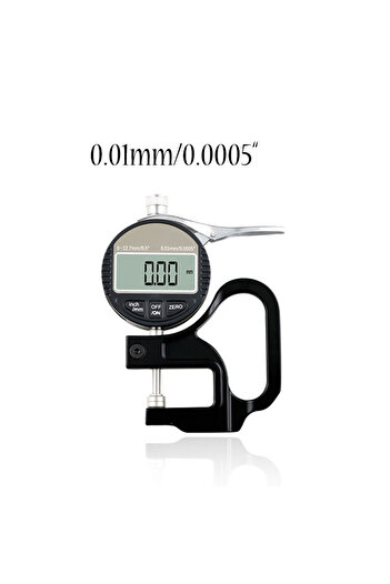 Choice 0.01mm 0.01/0.001mm Electronic Thickness Gauge 12.7mm Digital Micrometer Thickness Meter Micrometro