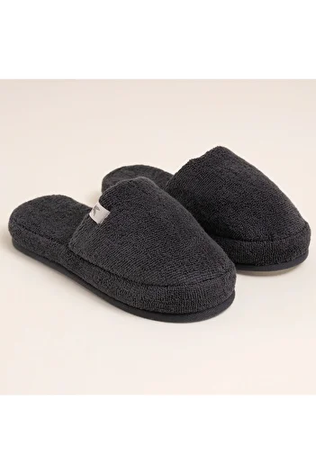 Penelope Noa Series - 100% Cotton Towel Slippers 38-39 Anthracite