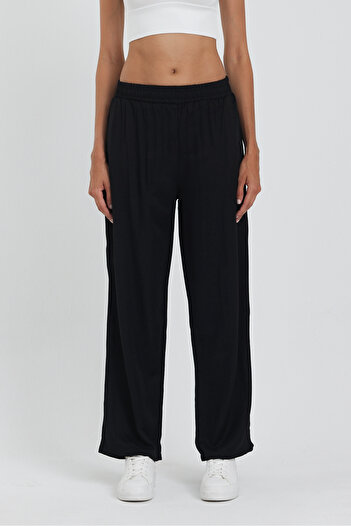 Rodi Women's Baggy Trousers with Pockets - Elastic Waist 1023