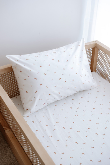 TBA COLLECTION Single Elastic Sheet Set |   Boho Moons