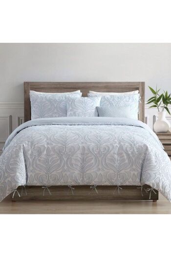Orange Bed & Bath Zaha 100% Cotton Comforter Set 8 Piece Blue 270 X 230