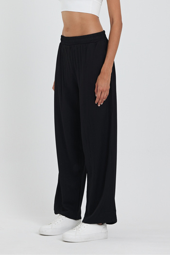 Rodi Women's Baggy Trousers with Pockets - Elastic Waist 1023