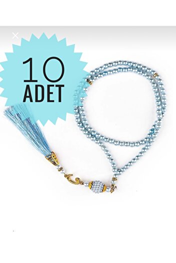AYHANHOME 10 bucăți 99 margele de rugăciune perle pentru zestre, cadou, pachet