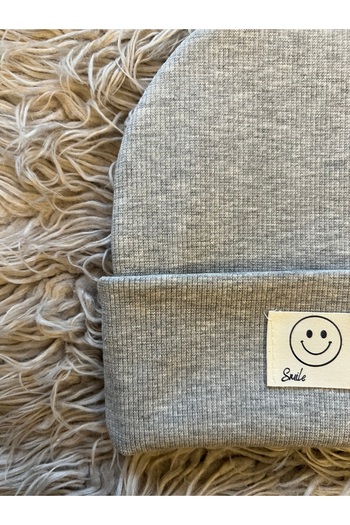 enes baby Pack of 2 Smile Smiley Face Stretchy Camisole Beanie