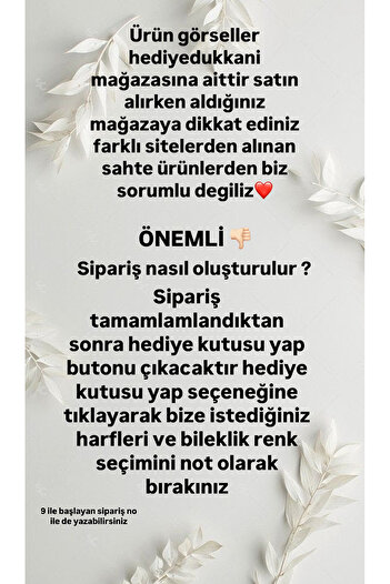 Hediyedukkani Çelik 1  Adet bileklik harf kalp detaylı , kalp kolye seti sevgiliye eşe