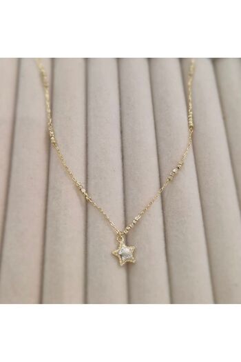 DENİZ Mini Yıldız Gold Kolye