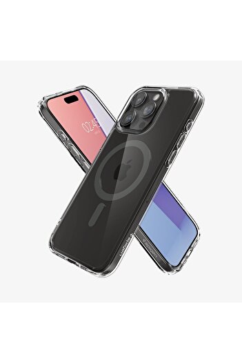 Spigen iPhone 15 Pro Kılıf Ultra Hybrid MagFit MagSafe özellikli Graphite - ACS06716