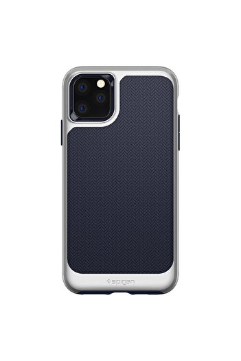 Spigen Apple iPhone 11 Pro Kılıf Neo Hybrid Satin Silver - 077CS27245