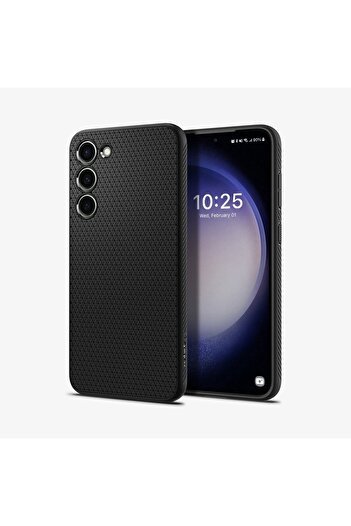 Spigen Galaxy S23 Plus Kılıf Liquid Air Matte Black - ACS05666