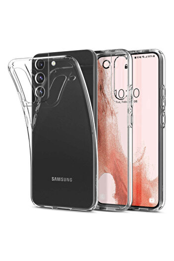 Spigen Galaxy S22 5G Case Liquid Crystal 4 Side Full Protection Crystal Clear - ACS03984